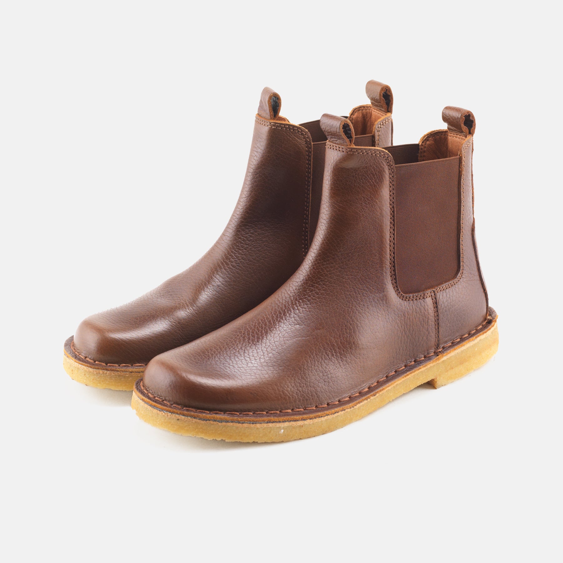 Laura Leather w Crepe Sole