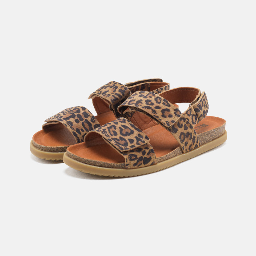 Mathilde Suede Print w Natural Sole