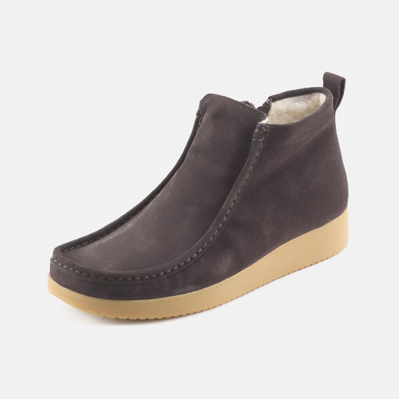 Sofia Chrome-Free Nubuck with Wool Lining