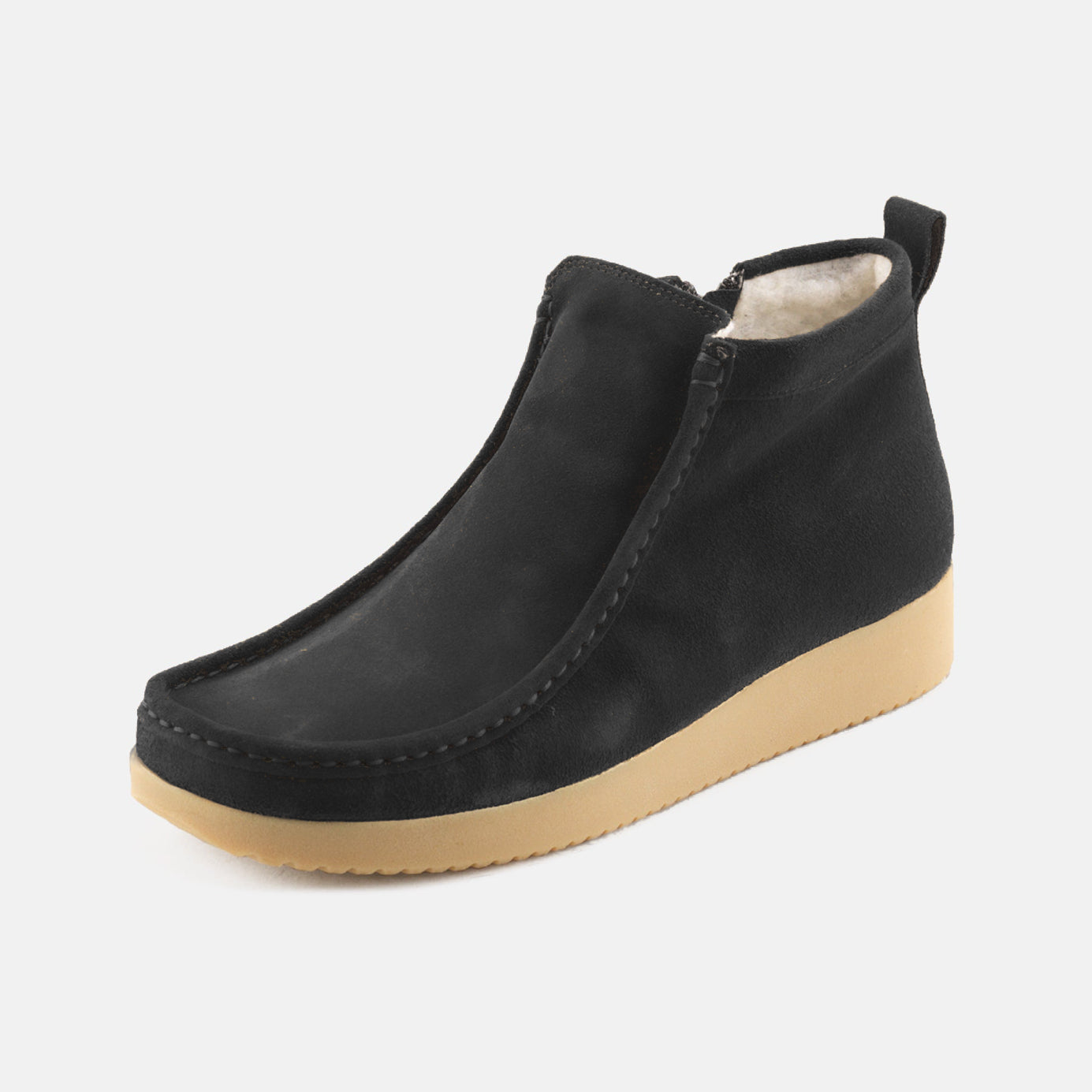 Sofia Chrome-Free Nubuck with Wool Lining
