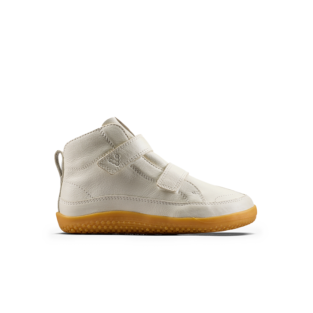 Vivobarefoot Gobi Boot Kids Limestone-0
