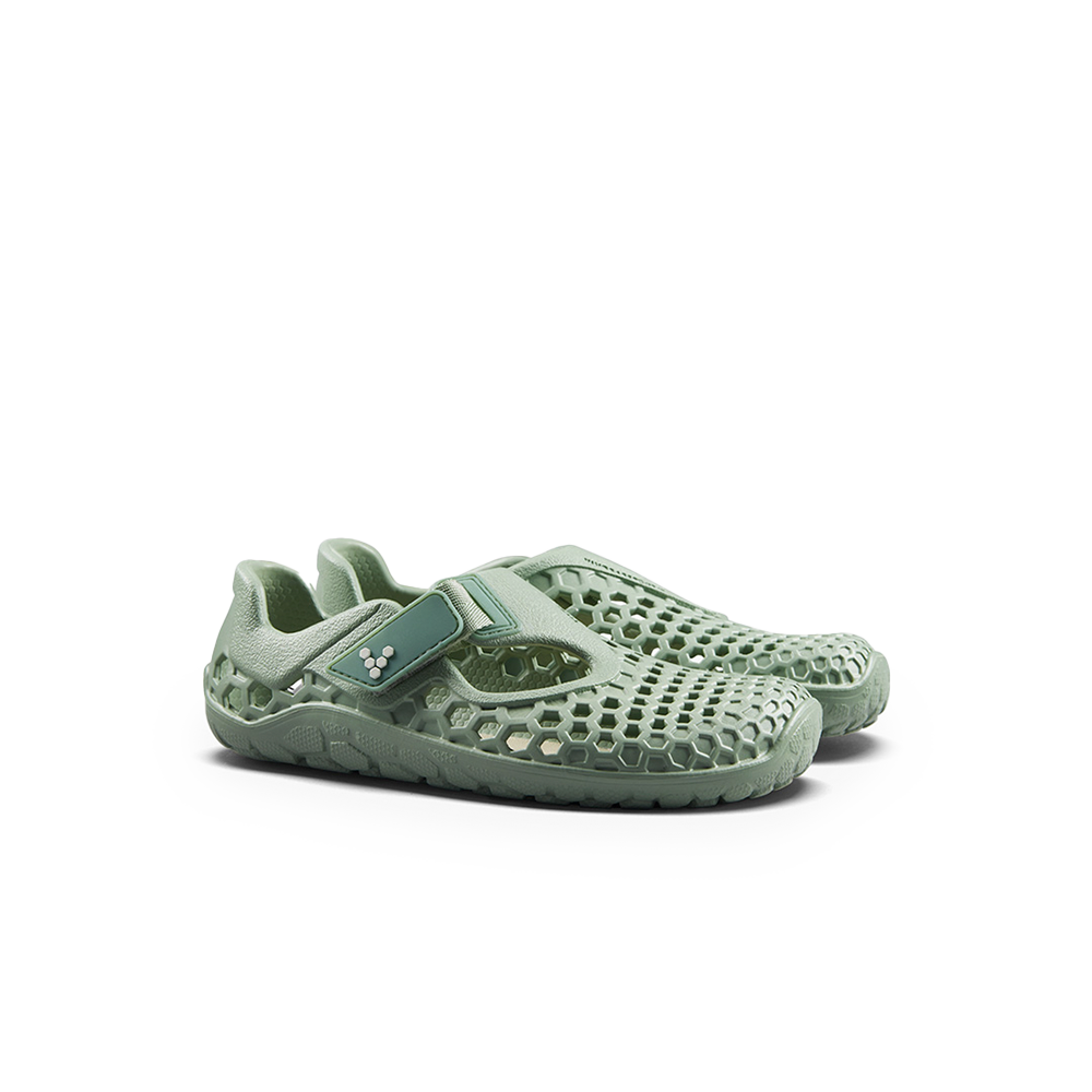 Vivobarefoot Ultra II Kids Glacial Green-3
