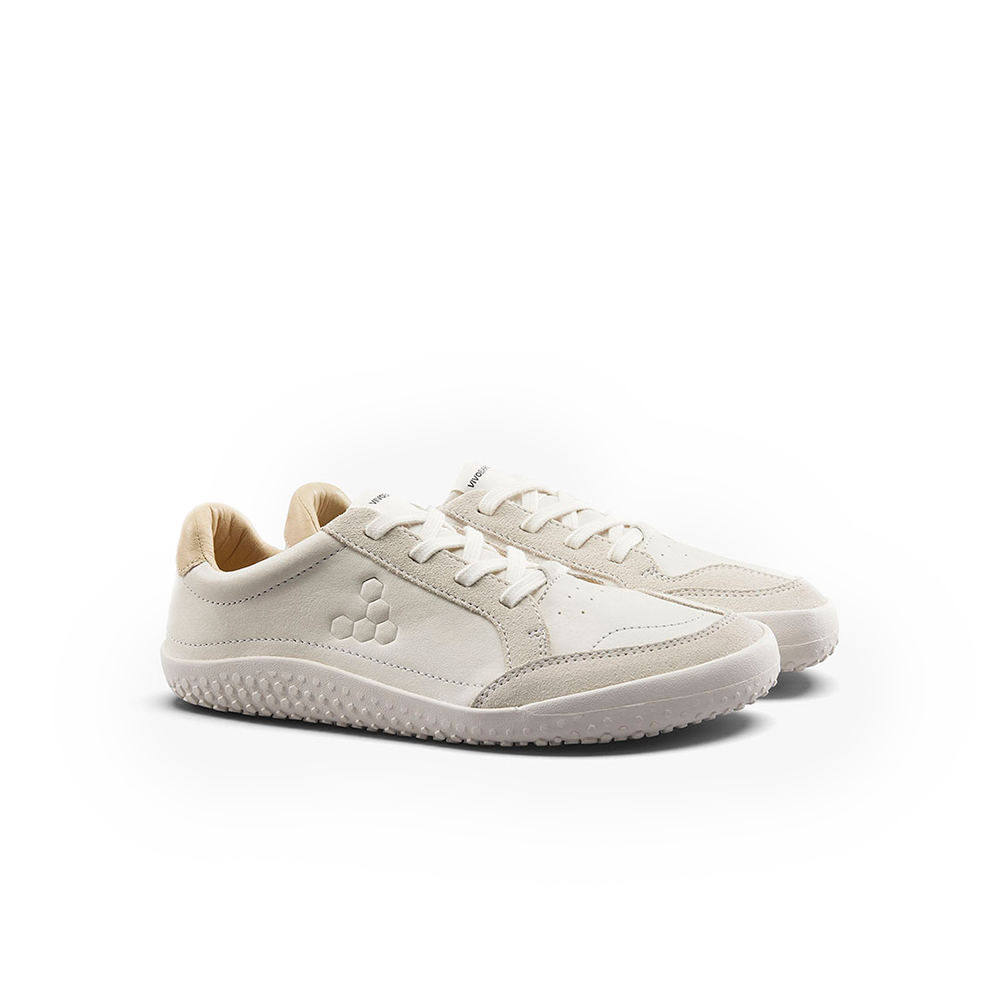 Vivobarefoot Gobi Sneaker Juniors Limestone-3