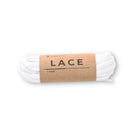 Vivobarefoot White Oval Shoe Laces 6mm round-0