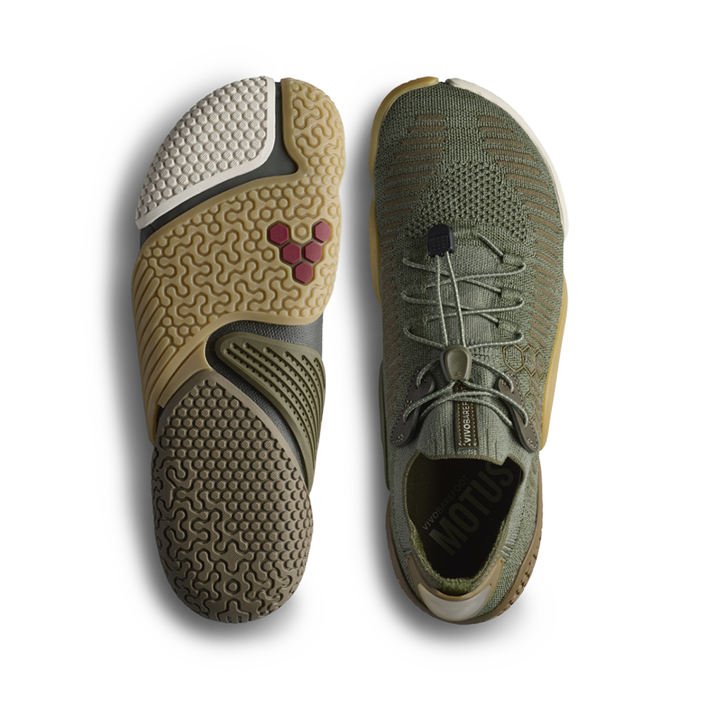 Vivobarefoot Motus Flex Natural Mens Moss-1