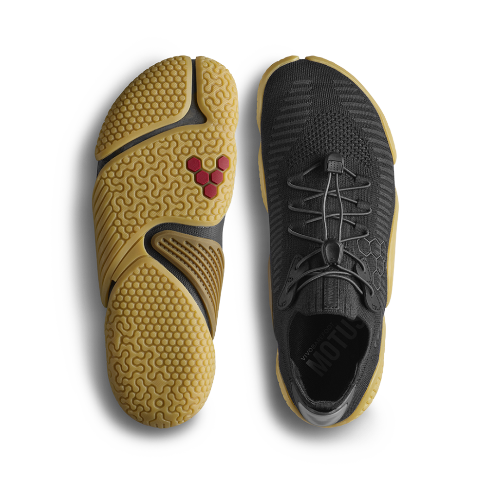 Vivobarefoot Motus Flex Natural Mens Obsidian-1