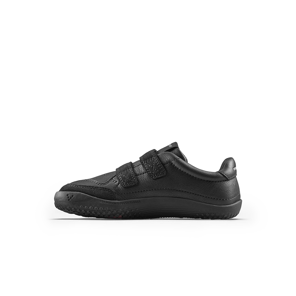Vivobarefoot Gobi Sneaker School Preschool Obsidian-2