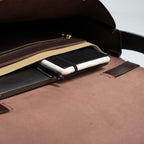 Marquis Modern Leather Satchel