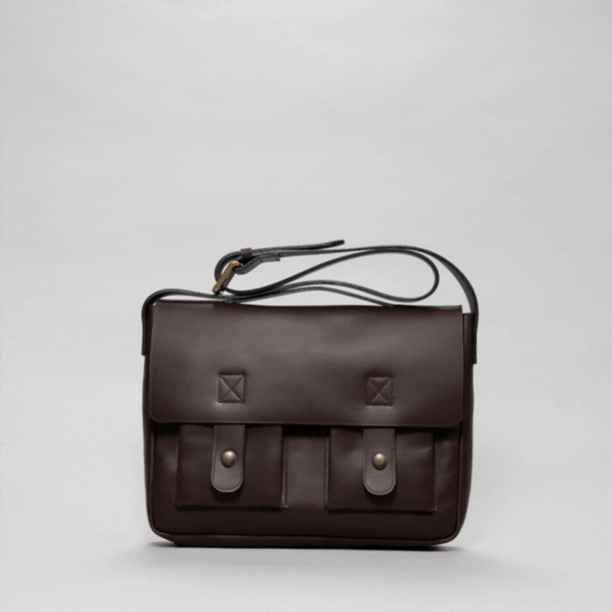 Marquis Modern Leather Satchel