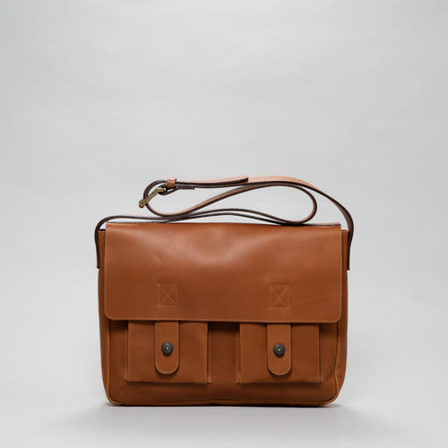 Marquis Modern Leather Satchel