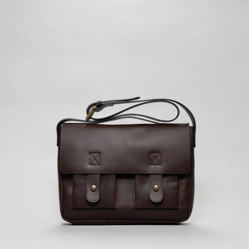 Marquis Modern Leather Satchel