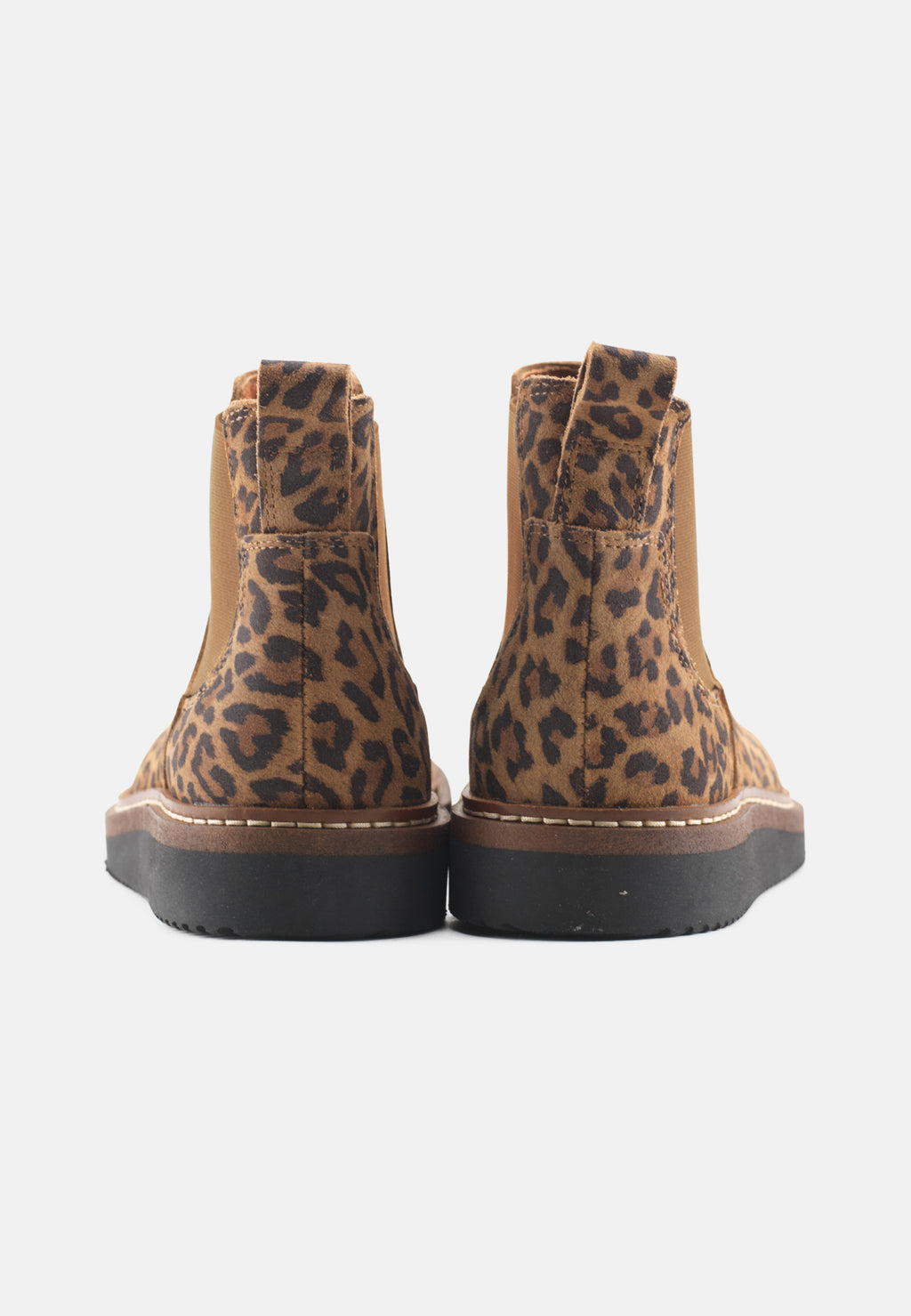 Gry Suede Print