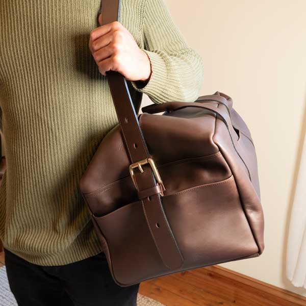 Marquis Large Leather Duffle